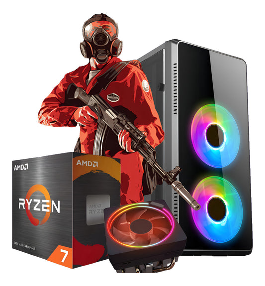 Pc Armada Gamer Amd Ryzen 7 5700G Ram 32GB 960g Ssd Wifi