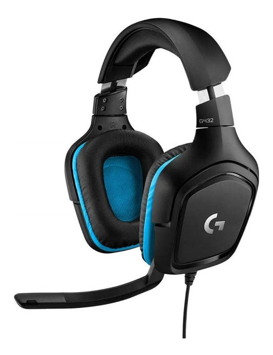 Auriculares gamer cableados Logitech G G Series G432 981-000769 Color Negro