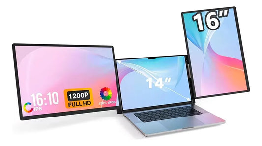 Extensor De Pantalla S7 Triple 16 Para Laptop Full Hd